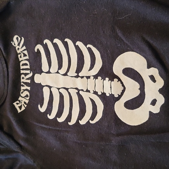 "Easyriders" black onesie/bodysuit - Picture 3 of 3